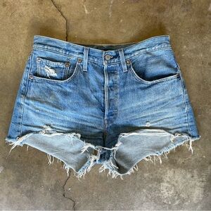 Levi's Women’s 501 Cutoff Jean Shorts - Size 30